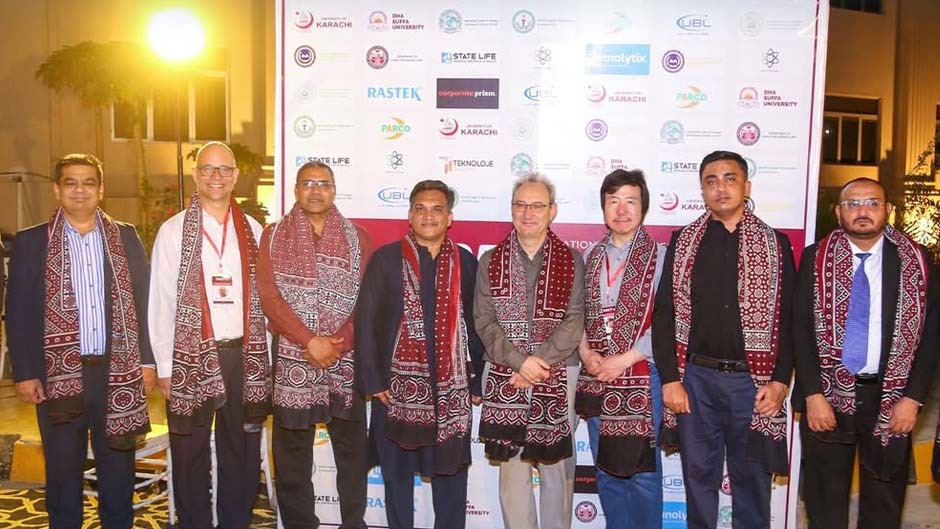 MUET delegation at the 3rd International Conference on Information Science and Communication Technology