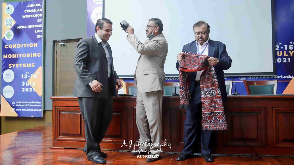 Mehran University in Annual Crosslab 1st Day