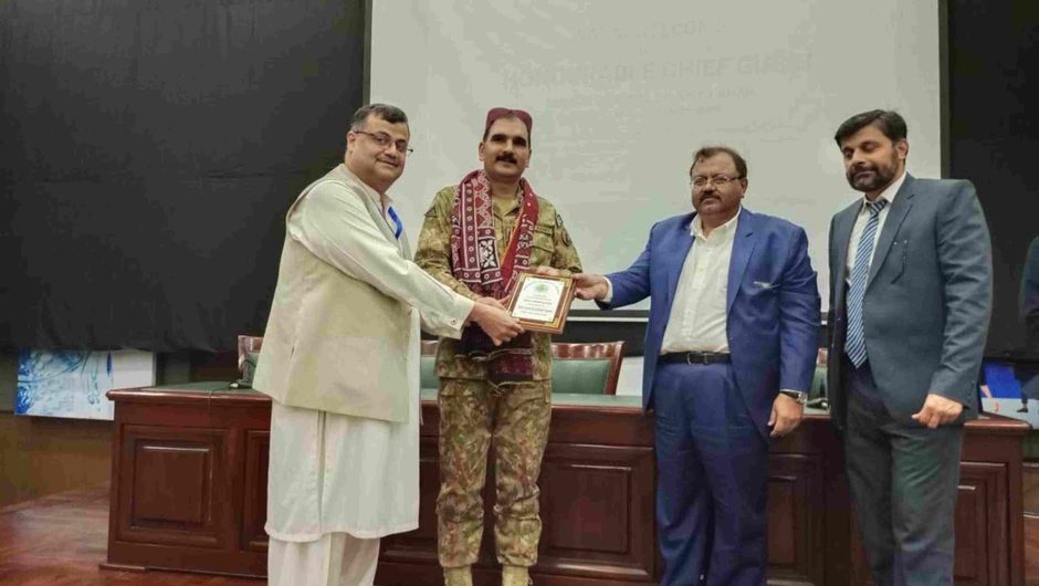 Visit of GOC Hyderabad Major General Dilawar Khan to NCRA-CMS MUET