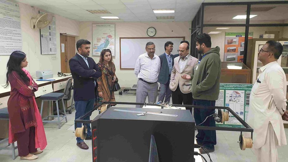 K-Electric Industrial Team Visit to NCRA-CMS