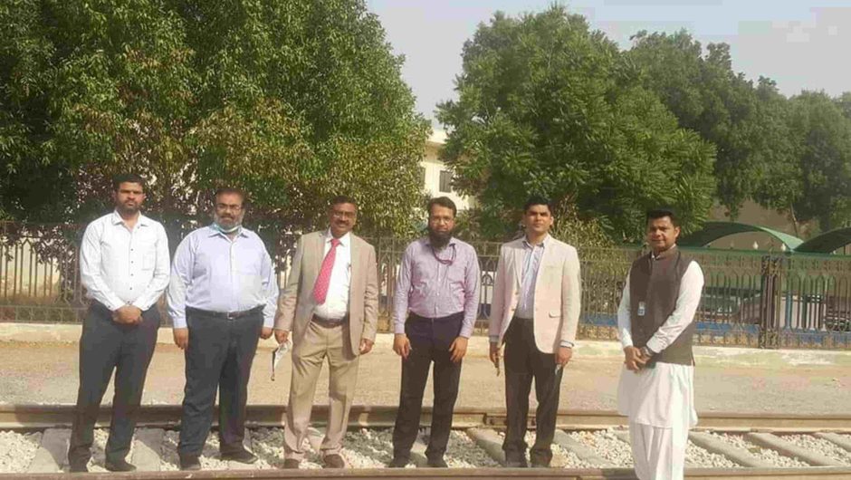 NCRA HHR - NED Visit to Auxiliary Track at MUET