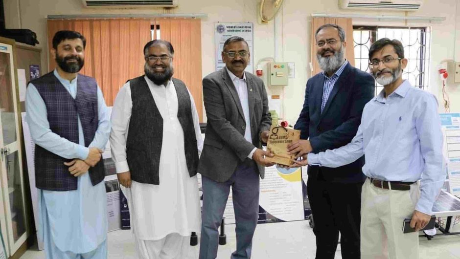 NCRA-LUMS Team Visit to NCRA-CMS MUET Lab