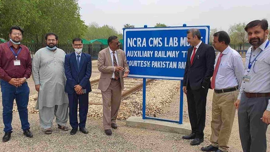 Pakistan Railways Officials Visit Auxiliary Railway Track