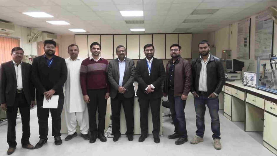 Progress Review Visit by Dr. Riazuddin