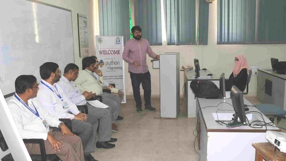 Python Programming Workshop at NCRA-CMS MUET