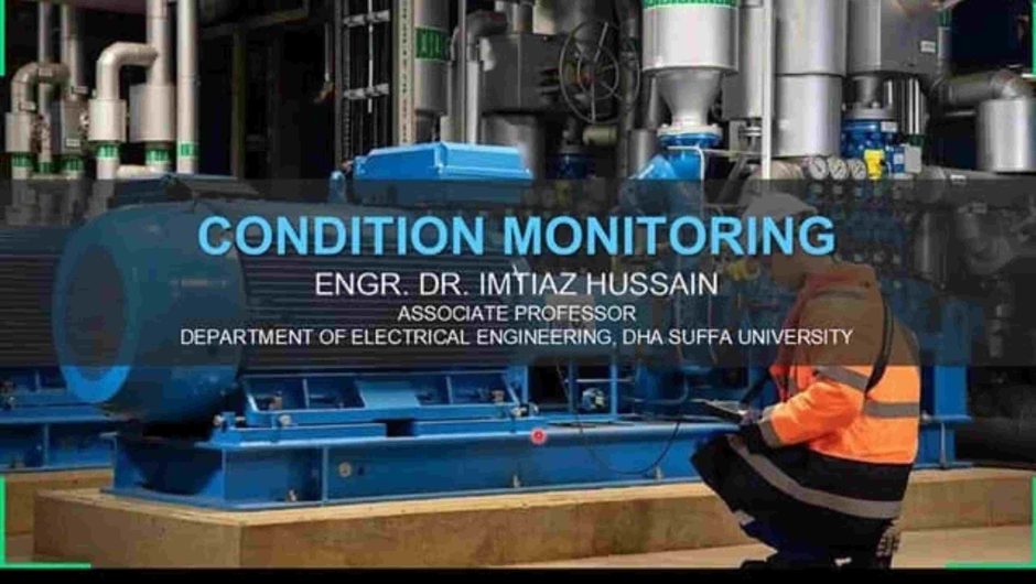Webinar on Condition Monitoring Applications