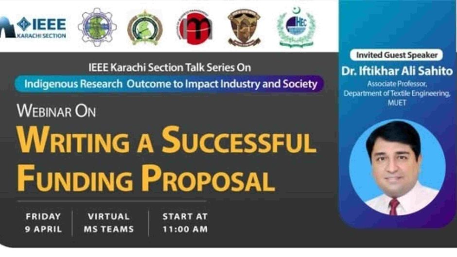 Workshop on Writing a Successful Proposal Funding